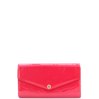 Louis Vuitton Sarah Wallet NM Monogram Vernis
