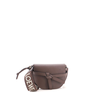 Loewe Gate Dual Shoulder Bag Leather Mini