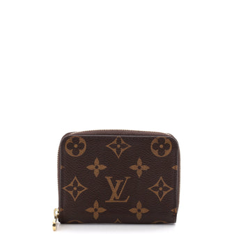 Louis Vuitton Zippy Coin Purse Monogram Canvas