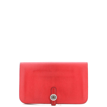 Hermes Dogon Duo Combined Wallet Leather