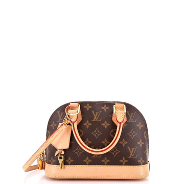 Louis Vuitton Alma Handbag Monogram Canvas BB