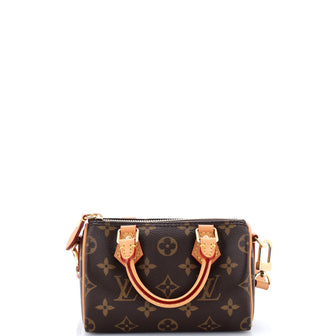 Louis Vuitton Speedy Bandouliere NM Bag Monogram Canvas Nano