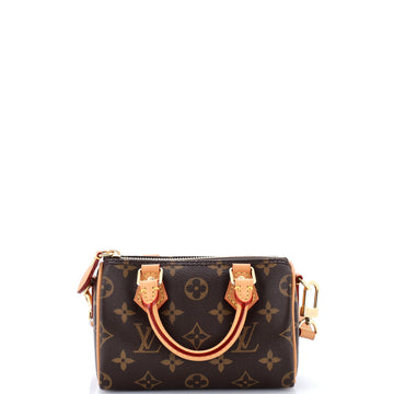 Louis Vuitton Speedy Bandouliere NM Bag Monogram Canvas Nano