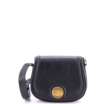 Chloe Horse Medal Saddle Bag Leather