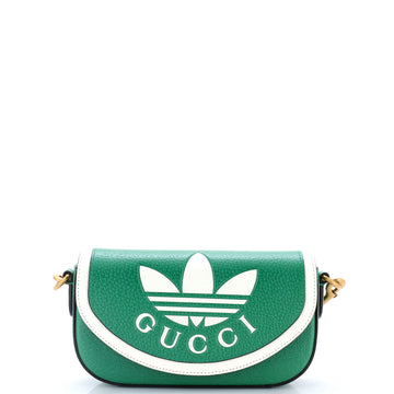 Gucci x adidas Flap Shoulder Bag Leather Mini
