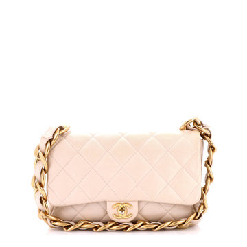 Chanel Funky Town Flap Bag Quilted Lambskin Large