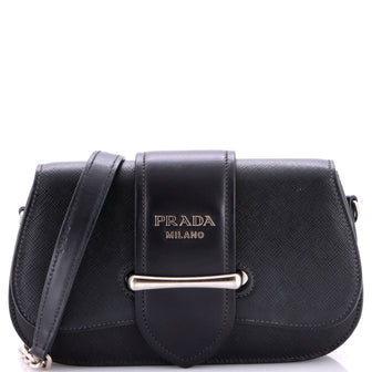 Prada Sidonie Shoulder Bag City Calf with Saffiano Mini