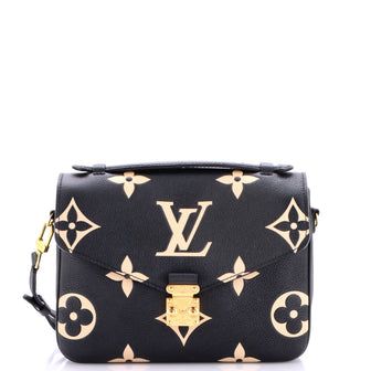 Louis Vuitton Pochette Metis Bicolor Monogram Empreinte Giant