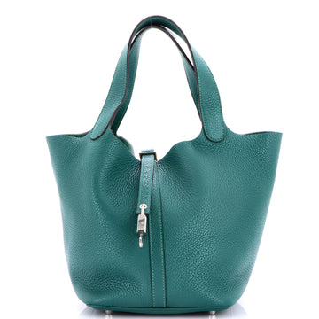 Hermes Picotin Lock Bag Clemence MM