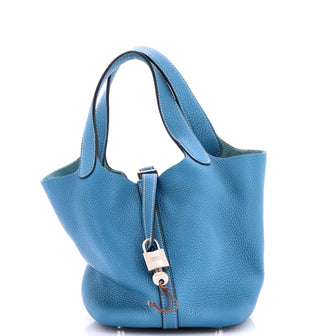 Hermes Picotin Lock Bag Clemence PM