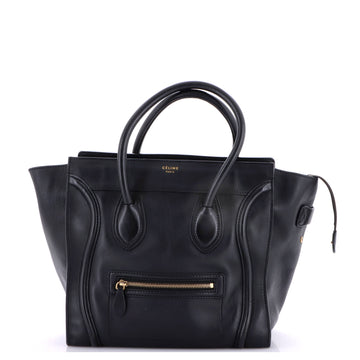 Celine Luggage Bag Smooth Leather Mini