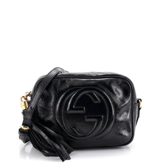 Gucci Soho Disco Crossbody Bag Patent Small