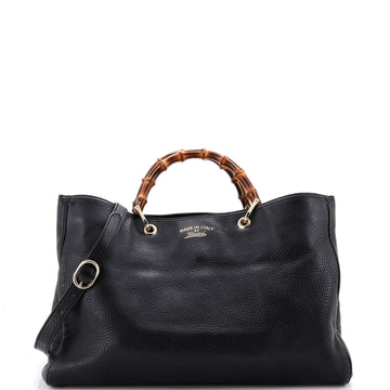 Gucci Bamboo Shopper Tote Leather Large