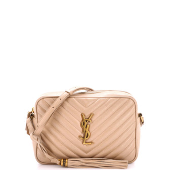 Saint Laurent Lou Camera Bag Matelasse Chevron Leather Small