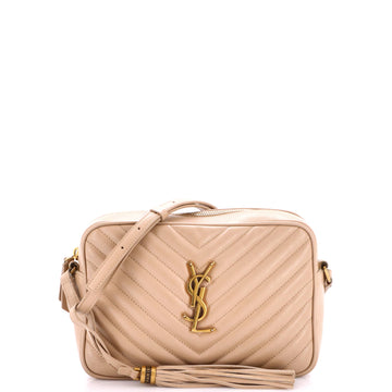 Saint Laurent Lou Camera Bag Matelasse Chevron Leather Small