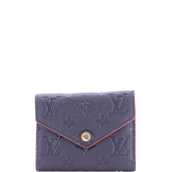 Louis Vuitton Victorine Wallet Monogram Empreinte Leather