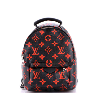 Louis Vuitton Palm Springs Backpack Limited Edition Monogram Infrarouge Mini