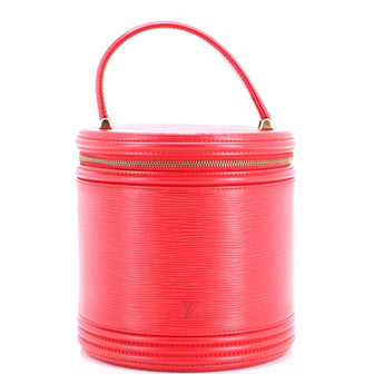 Louis Vuitton Cannes Beauty Case Epi Leather