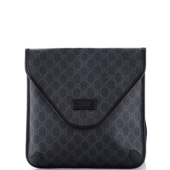 Gucci Envelope Web Messenger GG Coated Canvas Medium