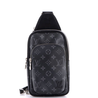 Louis Vuitton Avenue Sling Bag NM Monogram Eclipse Canvas