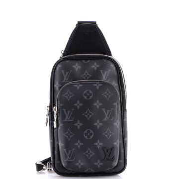 Louis Vuitton Avenue Sling Bag NM Monogram Eclipse Canvas
