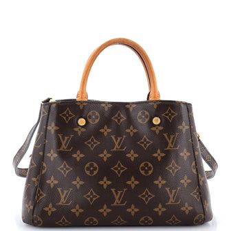 Louis Vuitton Montaigne Handbag Monogram Canvas BB