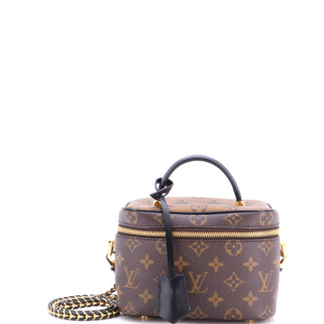 Louis Vuitton Vanity Handbag Reverse Monogram Canvas PM