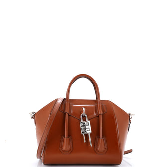Givenchy Antigona Lock Bag Leather Mini
