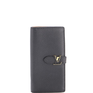Louis Vuitton Capucines Vertical Wallet Leather
