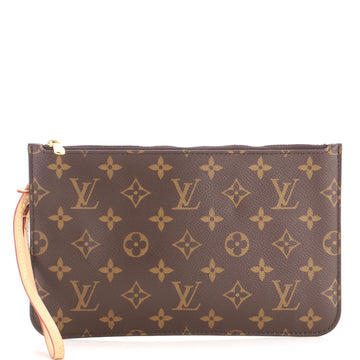 Louis Vuitton Neverfull Pochette Monogram Canvas Large