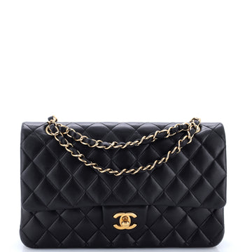 Chanel Classic Double Flap Bag Quilted Lambskin Medium