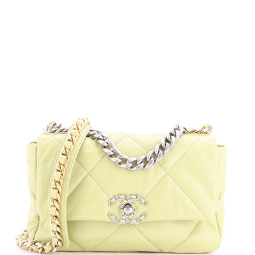 Chanel 19 Flap Bag Quilted Leather Medium