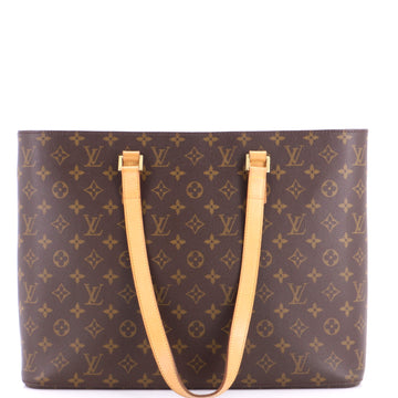 Louis Vuitton Luco Handbag Monogram Canvas