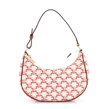 Celine Ava Bag Triomphe Coated Canvas