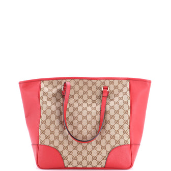 Gucci Bree Tote GG Canvas with Leather Medium