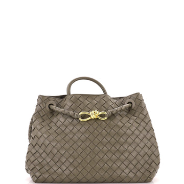 Bottega Veneta Andiamo Top Handle Bag Intrecciato Nappa Medium
