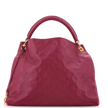Louis Vuitton Artsy Handbag Monogram Empreinte Leather MM