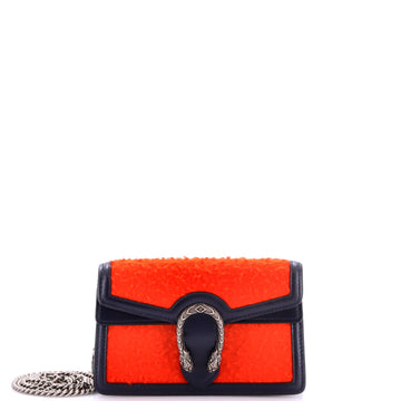 Gucci Dionysus Bag Wool and Leather Super Mini