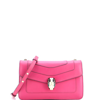 Bvlgari Serpenti Forever Shoulder Bag Leather Small