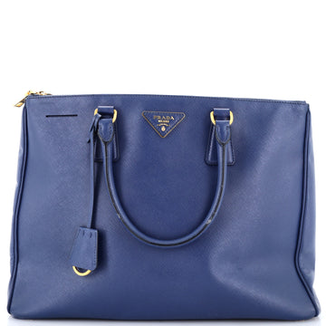 Prada Double Zip Lux Tote Saffiano Leather Large