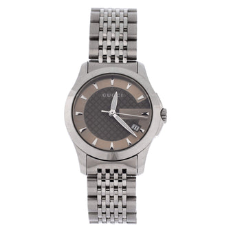 Gucci G-Timeless Quartz Watch Stainless Steel 27