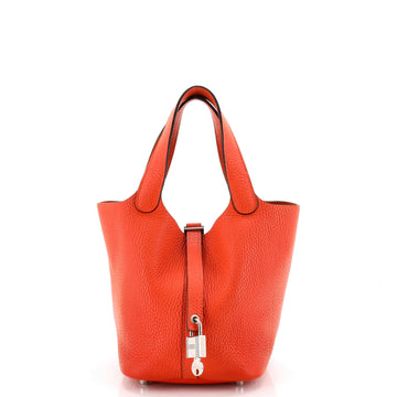 Hermes Picotin Lock Bag Clemence PM