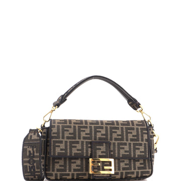 Fendi Baguette NM Bag Zucca Canvas Medium