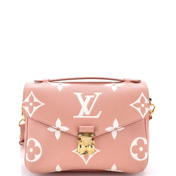 Louis Vuitton Pochette Metis Bicolor Monogram Empreinte Giant