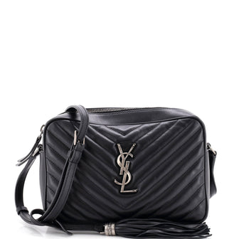 Saint Laurent Lou Camera Bag Matelasse Chevron Leather Small