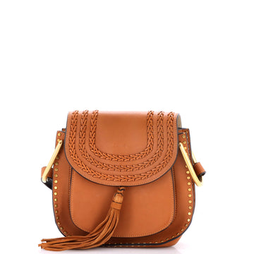 Chloe Hudson Handbag Whipstitch Leather Small
