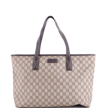 Gucci Plus Tote GG Coated Canvas with Leather Medium