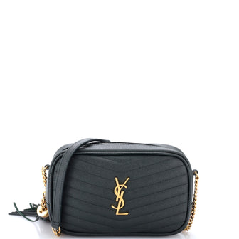 Saint Laurent Lou Camera Bag Matelasse Chevron Leather Mini