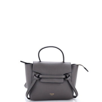 Celine Belt Bag Textured Leather Pico