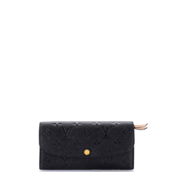 Louis Vuitton Emilie Wallet Monogram Empreinte Leather